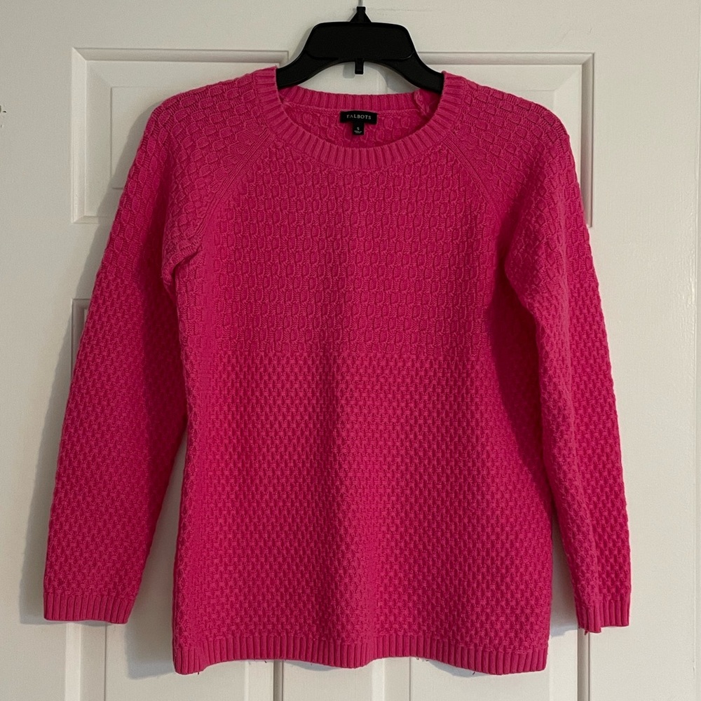 Pink Knit Sweater by Talbots